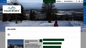 What Skivallee.ch website looked like in 2020 (4 years ago)