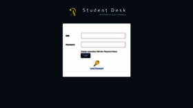 What Studentdesk.uai.ac.id website looked like in 2020 (4 years ago)