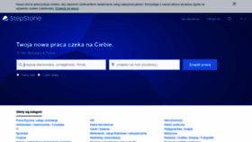 What Stepstone.pl website looked like in 2020 (4 years ago)