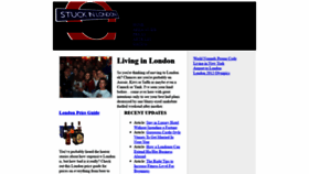 What Stuckinlondon.com website looked like in 2020 (4 years ago)