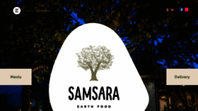 What Samsara.ro website looked like in 2020 (4 years ago)