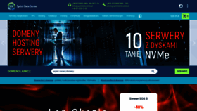 What Sprintdatacenter.pl website looked like in 2020 (4 years ago)