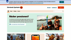 What Sormlandssparbank.se website looked like in 2020 (4 years ago)