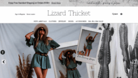 What Shoplizardthicket.com website looked like in 2020 (4 years ago)