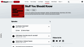 What Stuffyoushouldknow.com website looked like in 2020 (4 years ago)