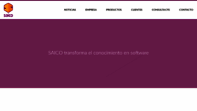 What Saico.com.uy website looked like in 2020 (4 years ago)