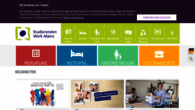 What Studierendenwerk-mainz.de website looked like in 2020 (4 years ago)
