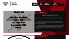 What Saglikmemurlari.com website looked like in 2020 (4 years ago)