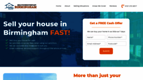 What Sellhousefastbirmingham.co.uk website looked like in 2020 (4 years ago)