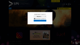 What Spicinemas.in website looked like in 2020 (4 years ago)