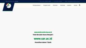 What Stmik-amik-riau.ac.id website looked like in 2020 (4 years ago)