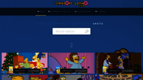 What Simpsons-latino.com website looked like in 2020 (4 years ago)