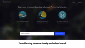 What Solucija.com website looked like in 2020 (5 years ago)