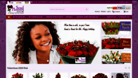 What Sendflowers.co.ke website looked like in 2020 (4 years ago)
