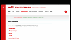 What Soccerstreams1.com website looked like in 2020 (4 years ago)