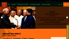 What Shobhituniversity.ac.in website looked like in 2020 (4 years ago)