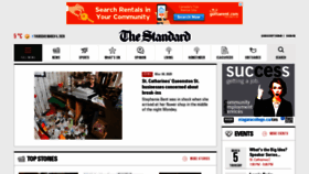 What Stcatharinesstandard.ca website looked like in 2020 (4 years ago)