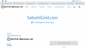 What Satoshigrid.com website looked like in 2020 (4 years ago)