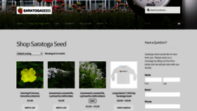 What Saratogaseed.com website looked like in 2020 (4 years ago)
