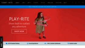 What Start-rite.co.uk website looked like in 2020 (4 years ago)