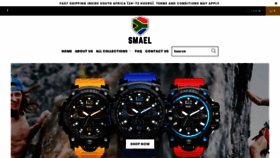 What Smael.co.za website looked like in 2020 (4 years ago)