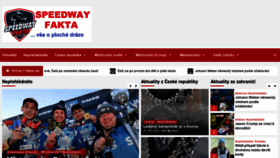 What Speedwayfakta.cz website looked like in 2020 (4 years ago)