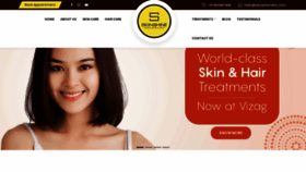 What Skinshineclinic.com website looked like in 2020 (4 years ago)