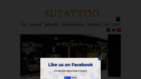 What Sutattoo.com website looked like in 2020 (4 years ago)