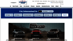 What Southpointdodge.com website looked like in 2020 (4 years ago)