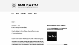 What Starinastar.com website looked like in 2020 (4 years ago)