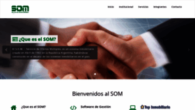 What Som.com.ar website looked like in 2020 (4 years ago)