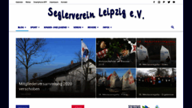 What Seglerverein.de website looked like in 2020 (4 years ago)