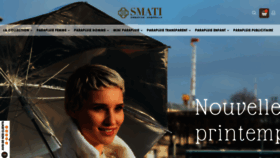 What Smati-paris.fr website looked like in 2020 (4 years ago)