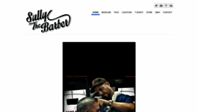 What Sanfordbarbershop.net website looked like in 2020 (5 years ago)