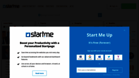 What Start.me website looked like in 2020 (4 years ago)
