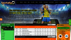 What Sportalys.net website looked like in 2020 (4 years ago)