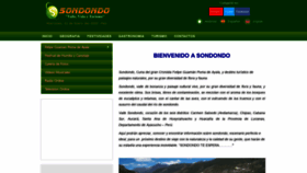 What Sondondo.com website looked like in 2020 (5 years ago)