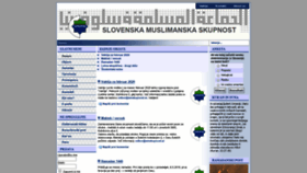 What Smskupnost.si website looked like in 2020 (4 years ago)