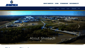 What Shintechinc.com website looked like in 2020 (4 years ago)
