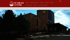 What Sunbeamcentre.com website looked like in 2020 (4 years ago)