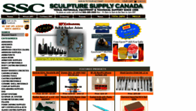 What Sculpturesupply.com website looked like in 2020 (4 years ago)