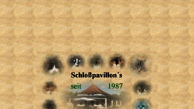 What Schlosspavillon.de website looked like in 2020 (4 years ago)