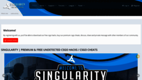 What Singularity.wtf website looked like in 2020 (4 years ago)