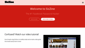 What Siczine.com website looked like in 2020 (4 years ago)