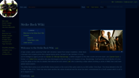 What Strikeback.shoutwiki.com website looked like in 2020 (4 years ago)