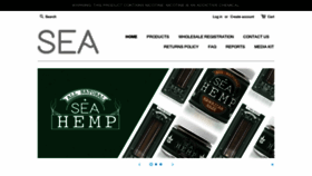 What Sea-pods.com website looked like in 2020 (4 years ago)