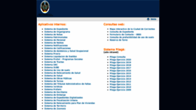 What Sistemas.ciudaddecorrientes.gov.ar website looked like in 2020 (4 years ago)