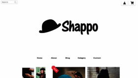 What Shappo.jp website looked like in 2020 (4 years ago)