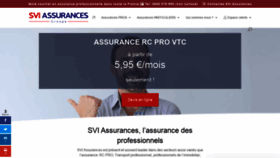 What Svi-assurances.com website looked like in 2020 (4 years ago)