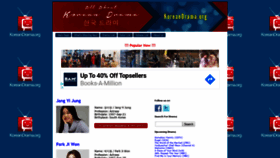What Star.koreandrama.org website looked like in 2020 (4 years ago)